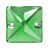 Varrható kristály, négyzet alakú, méret: 16 mm - PERIDOT (214)